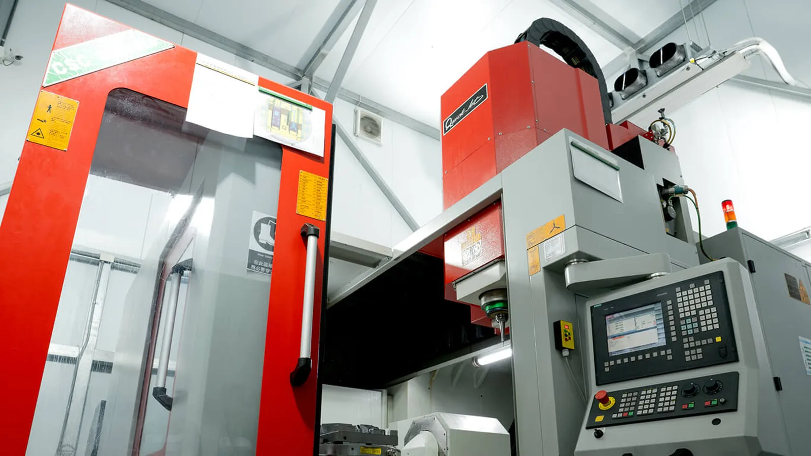 High-speed CNC milling an aluminum prototype mold
