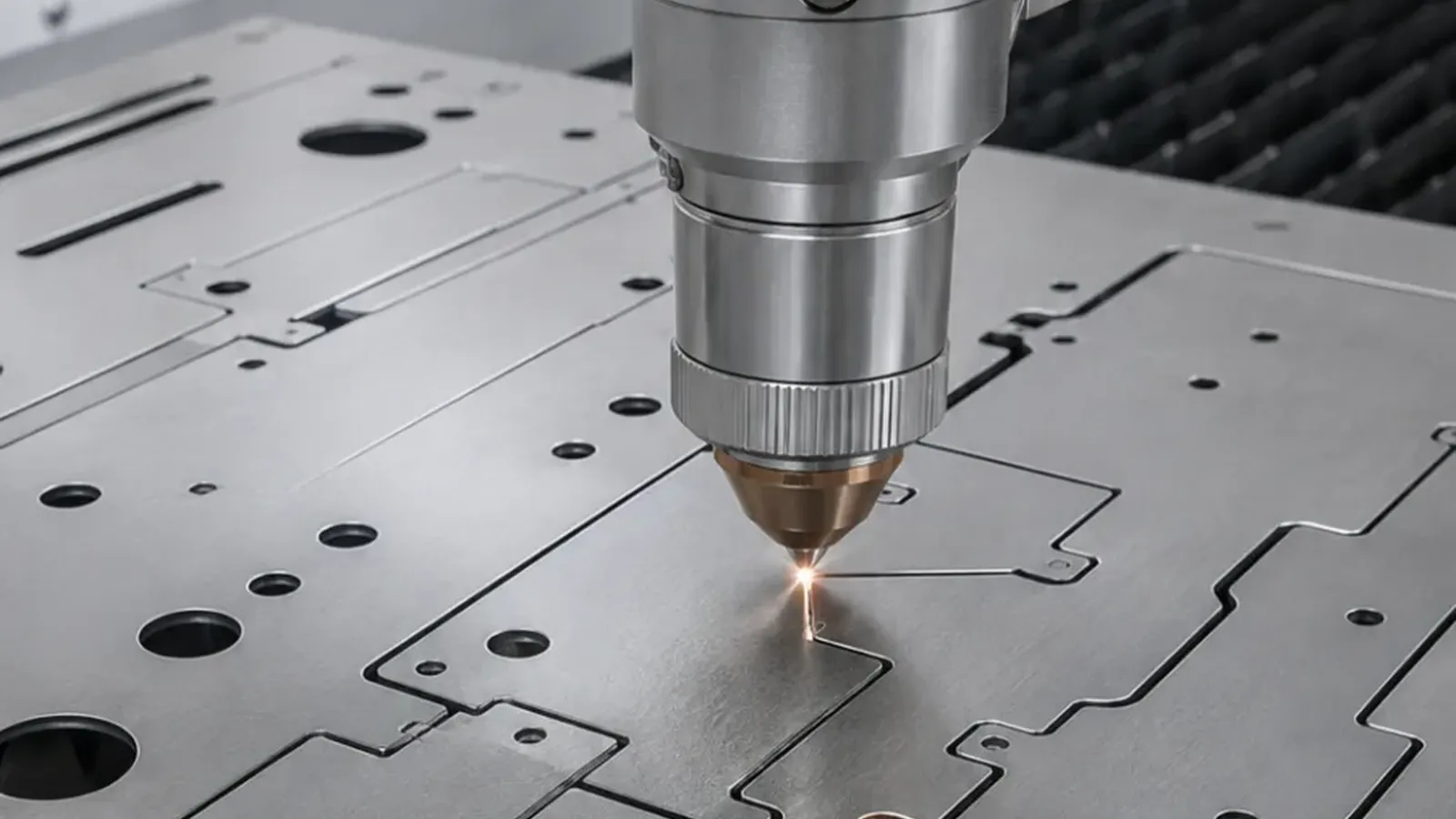 Mold cross-section detail during a molding process review